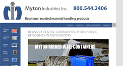 Desktop Screenshot of mytonindustries.com